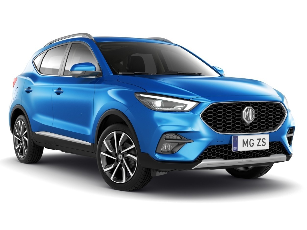 MG ZS emotion plus Como Blue